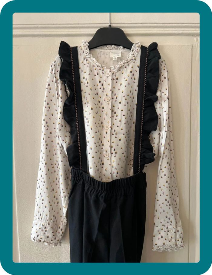 Ensemble chemise salopette 10 ans - Carrément Beau