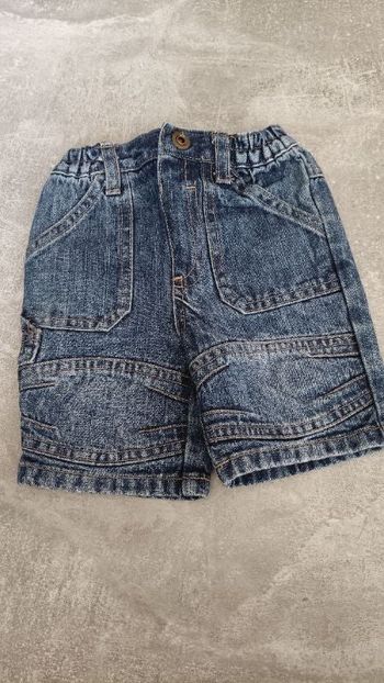 Short jean bébé garçon 6 mois