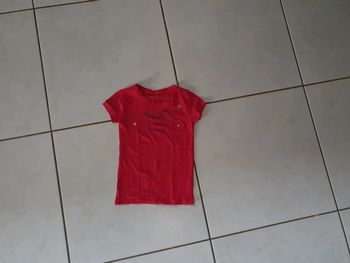 T-shirt MC fille 4 ans vet2