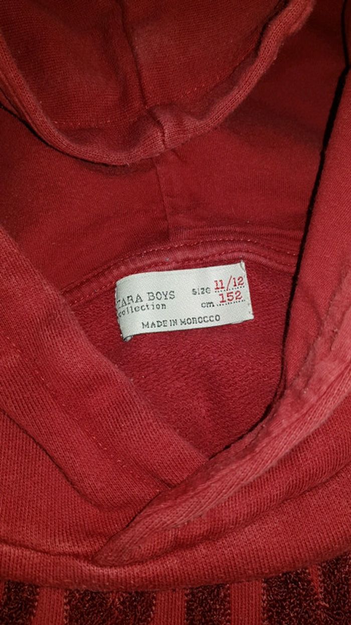Pull à capuche garçon Zara - photo numéro 3