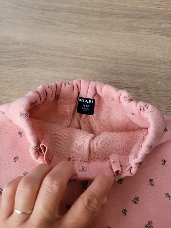 Lot de 3 pantalons chauds fille en 18 mois - photo numéro 13