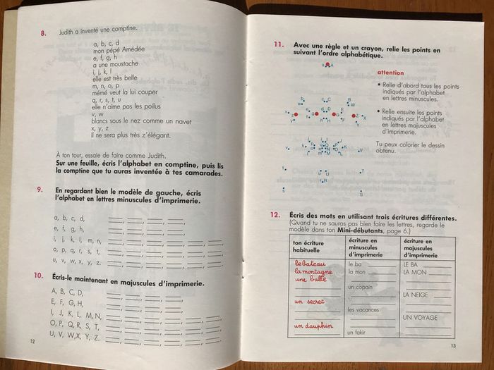 Jouons avec les mots - 110 exercices et jeux pour découvrir le mini débutant Larousse - photo numéro 2