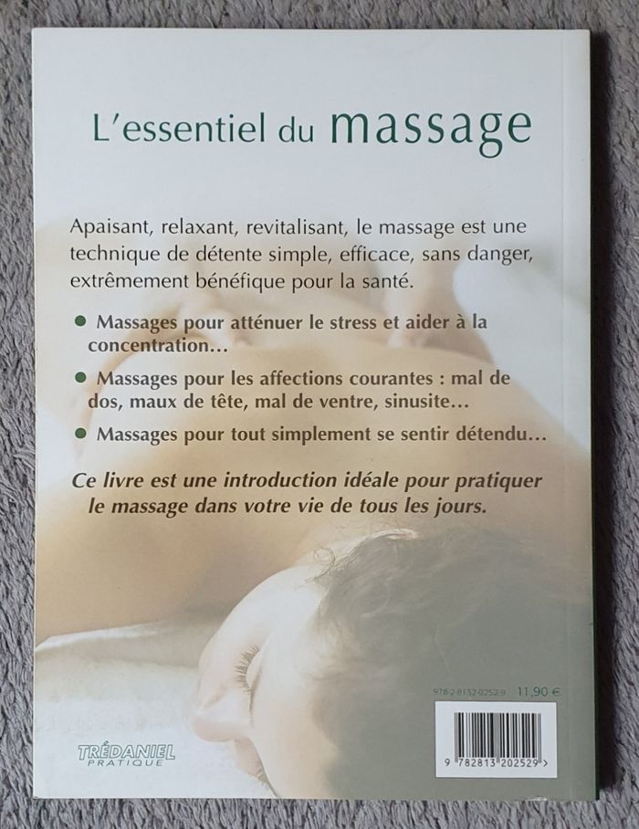 Livre, format moyen "L'Essentiel du Massage" / Éd. Trédaniel Pratique - photo numéro 2