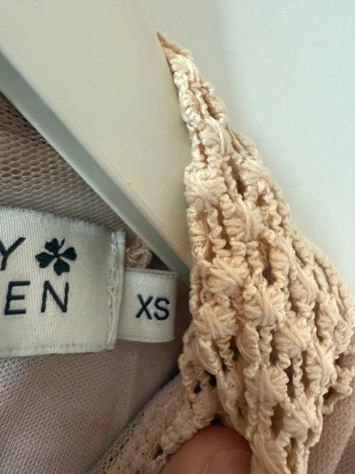 Magnifique haut beige rosé Molly Bracken - photo numéro 6
