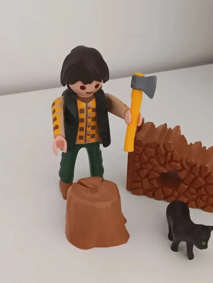 Bucheron playmobil - photo numéro 3