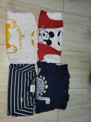 Lot tee-shirt hiver garçon