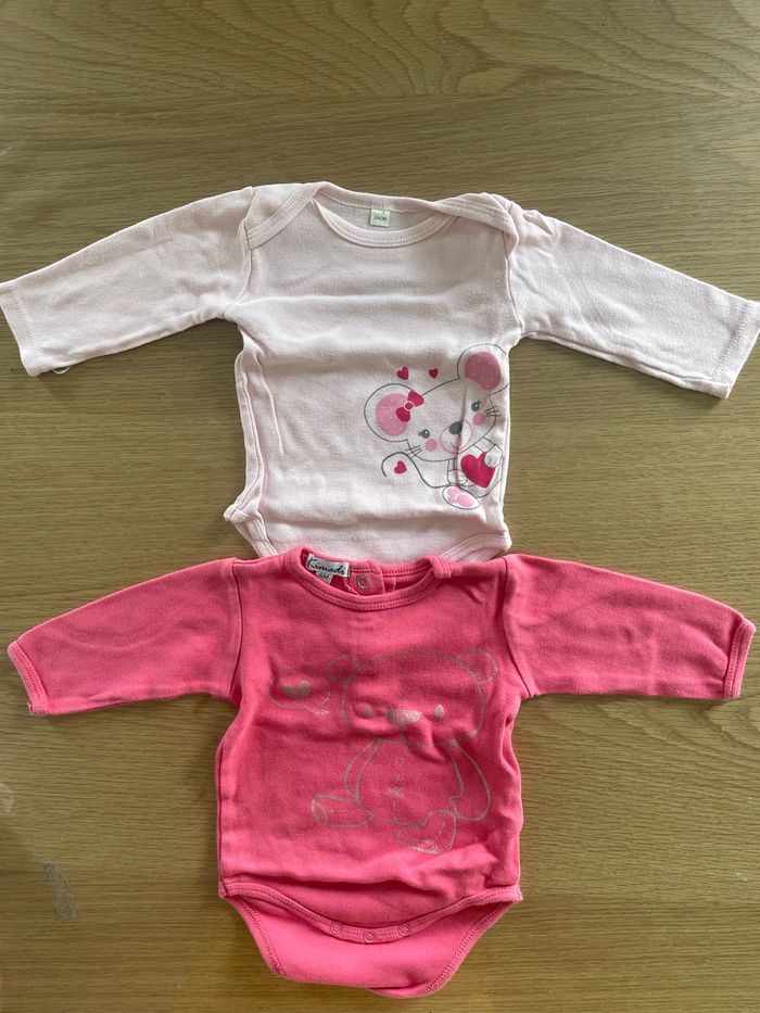 Lot de 6 bodies fille - photo numéro 3