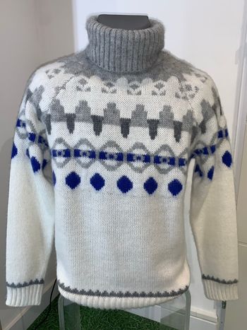 Pull col roulé alpaga et laine mérinos Privati Firenze
