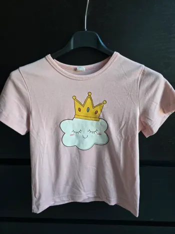 Tee-shirt rose nuage Shein