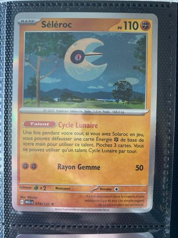 Carte Pokémon holographique neuf
