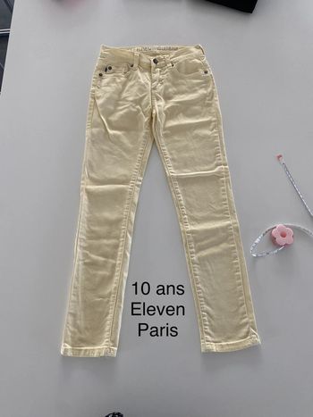 Jean jaune ElevenParis 10 ans