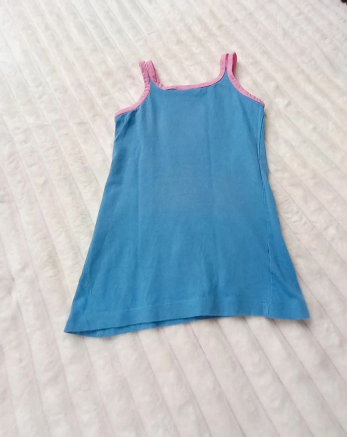Robe bleue Elsa 3 ans - photo numéro 4