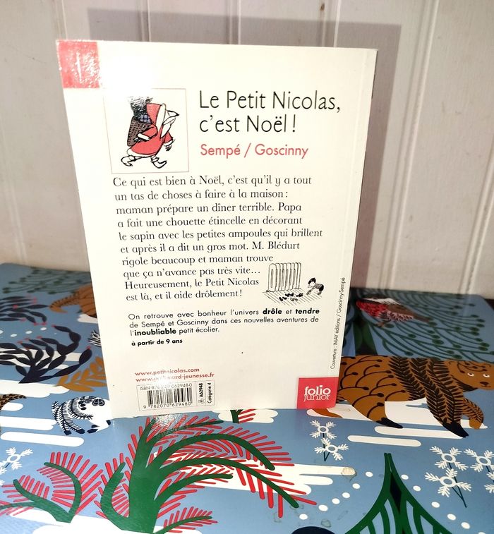 📚 Folio junior Le petit Nicolas c'est Noël 🎄 NEUF - photo numéro 6