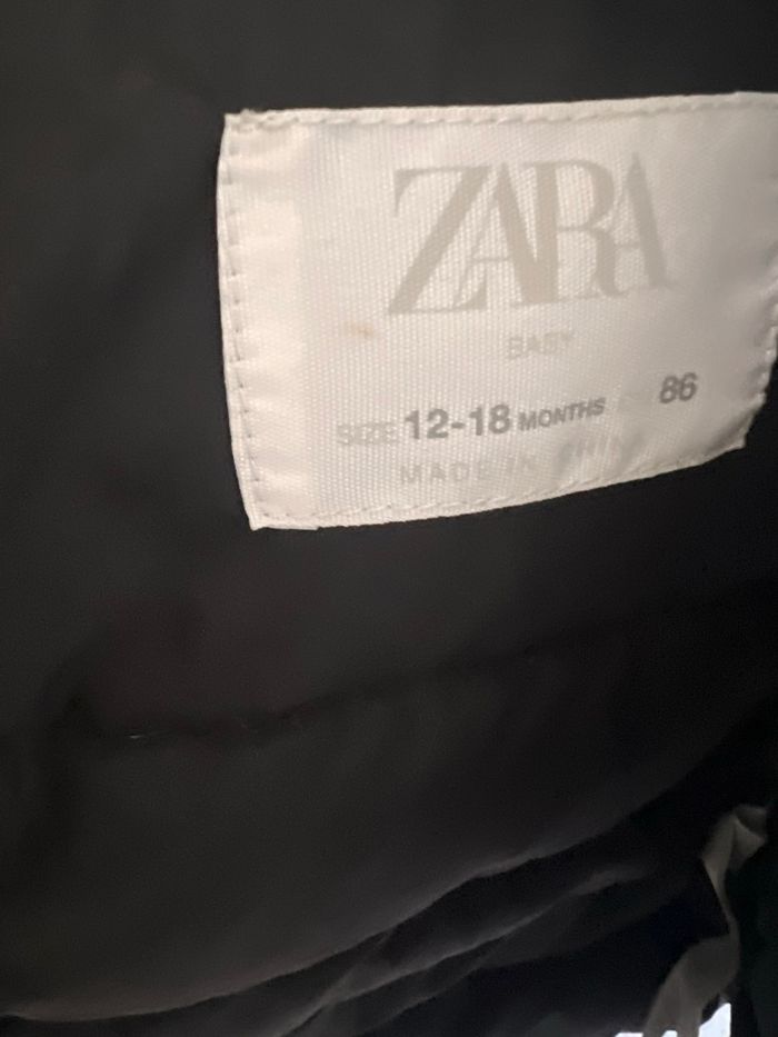 Doudoune Zara noir - photo numéro 3