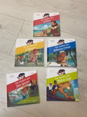 Collection une aventure avec des livres McDo