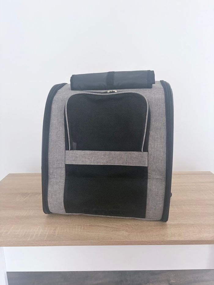 Sac à dos de transport pour chat - photo numéro 2