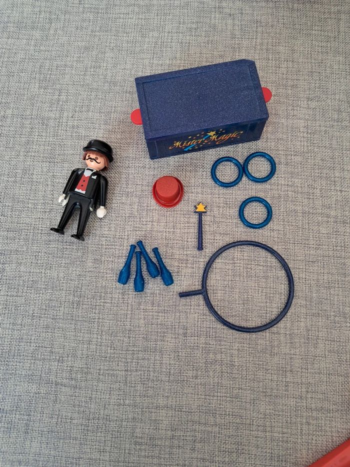 Lot Playmobil magicien