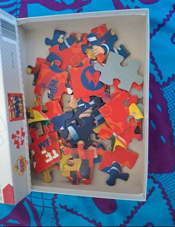 Puzzle Sam le pompier
