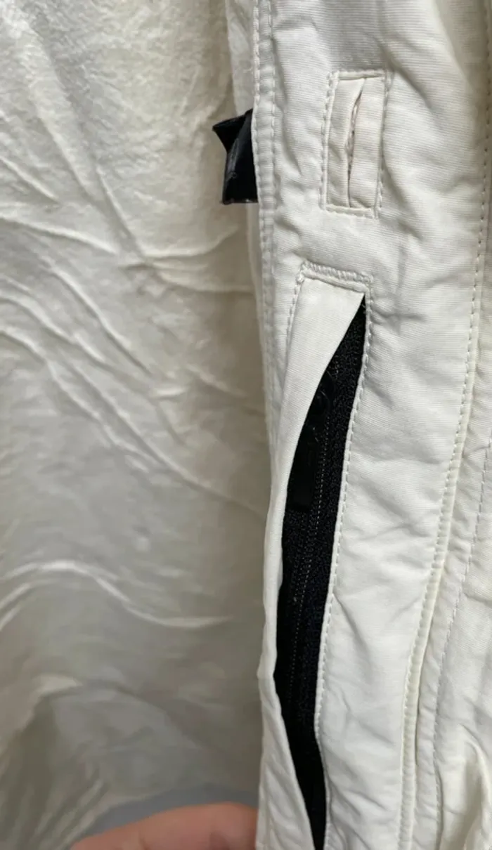Eddie Bauer Cream Zipped Hoodie Coat Mens XXL - photo numéro 12