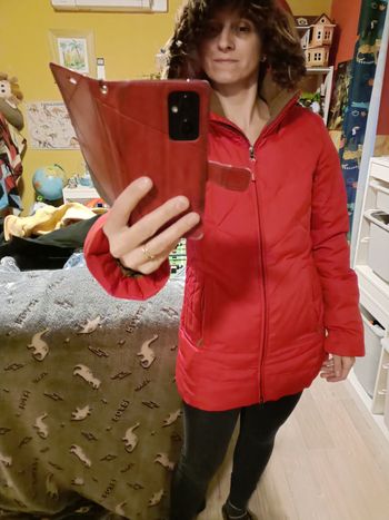 Doudoune rouge