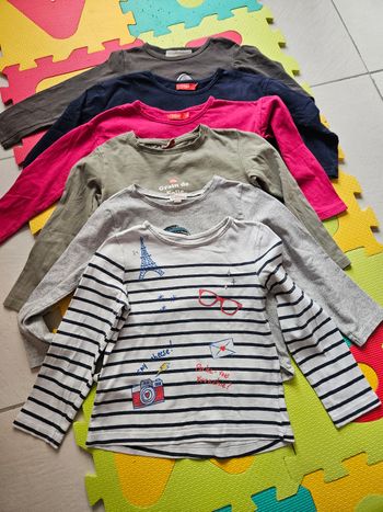 Lot de tee shirts manches longues