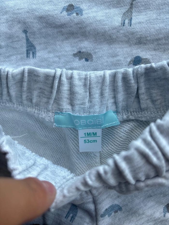 Ensemble bébé garçon Obaïbi 1M - photo numéro 5