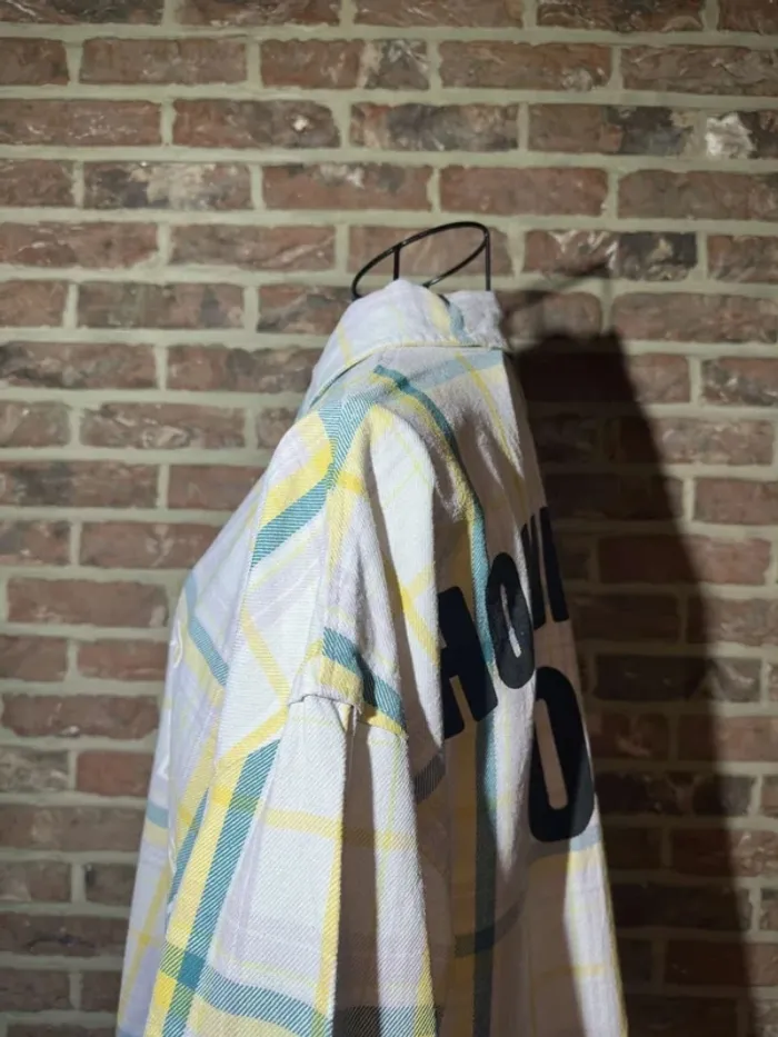 Chemise à carreaux manches courtes Berhka Taille M 100% Coton - photo numéro 18