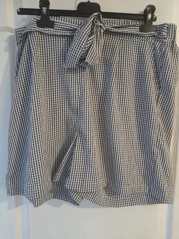 Short Vichy noir et blanc 46