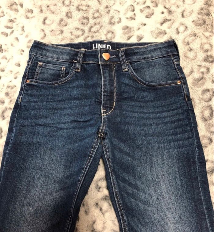 Jeans d’hiver fille - Taille 9-10 Ans - photo numéro 3