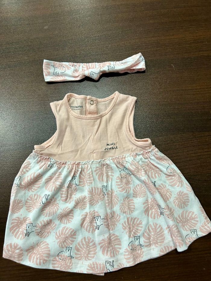 Robe bébé fille Verbaudet 1 mois