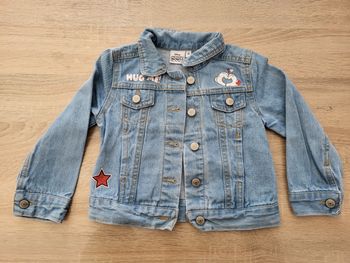 Veste jean minnie