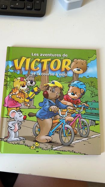 Les aventures de Victor et la course à vélo