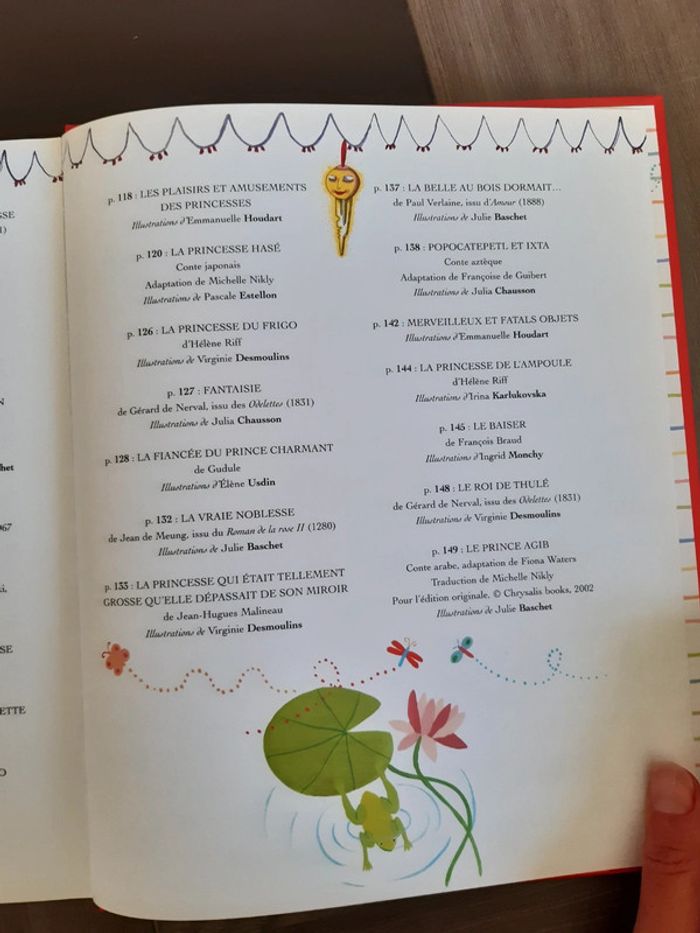 Le grand livre des princes,princesses et grenouilles. - photo numéro 10