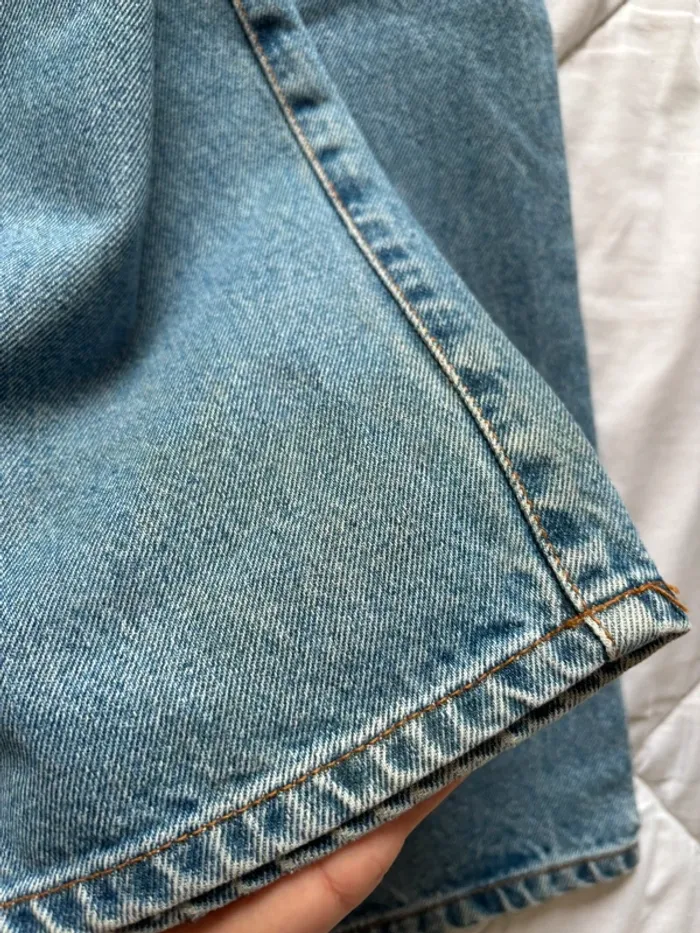 Jean vintage Rica Lewis RL70 relaxed fit droit regular straight bleu clair taille 50/2XL 90s homme - photo numéro 14
