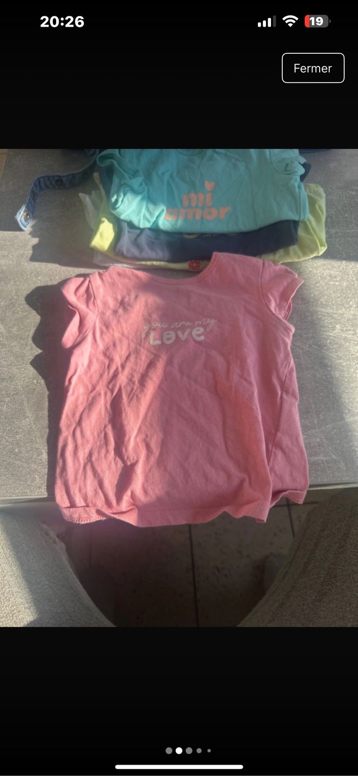 Lot tee shirt - photo numéro 2