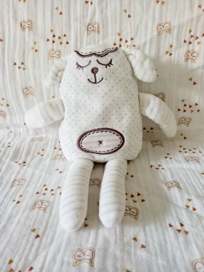 Doudou chien Brioche