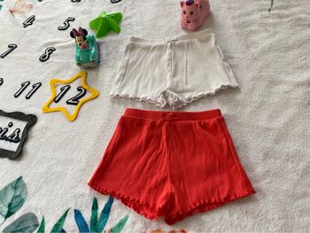 Lot de 2 shorts 12 mois