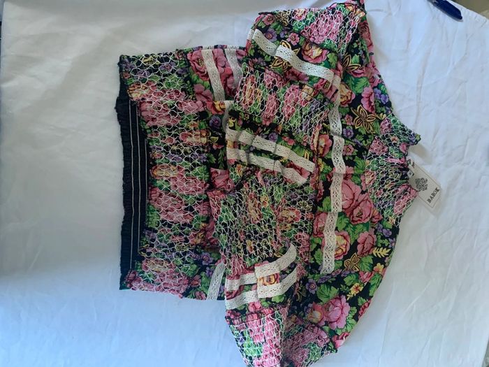 Blouse taille M marque Barok fleurie - photo numéro 7