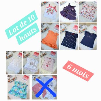 🍬 Lot de 10 hauts 🍬