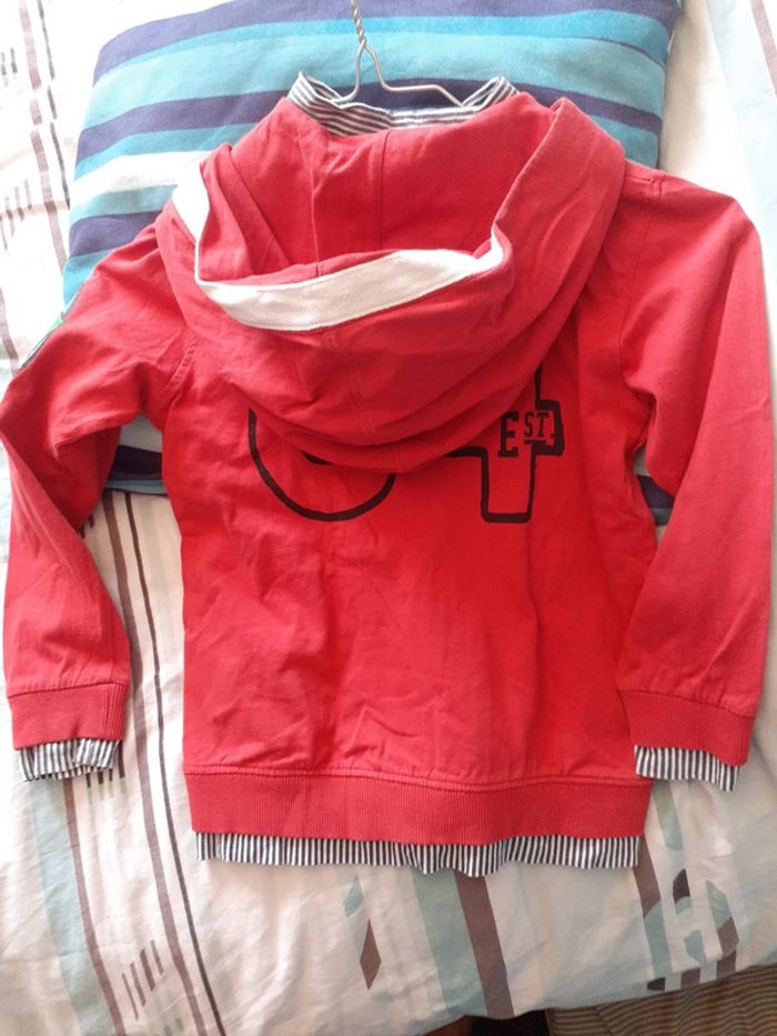 Tee-shirt 2 en 1 effet chemise col - photo numéro 5