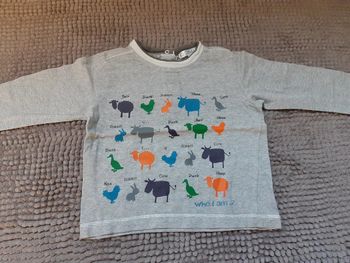 T-shirt ML Kitchoun 18 mois