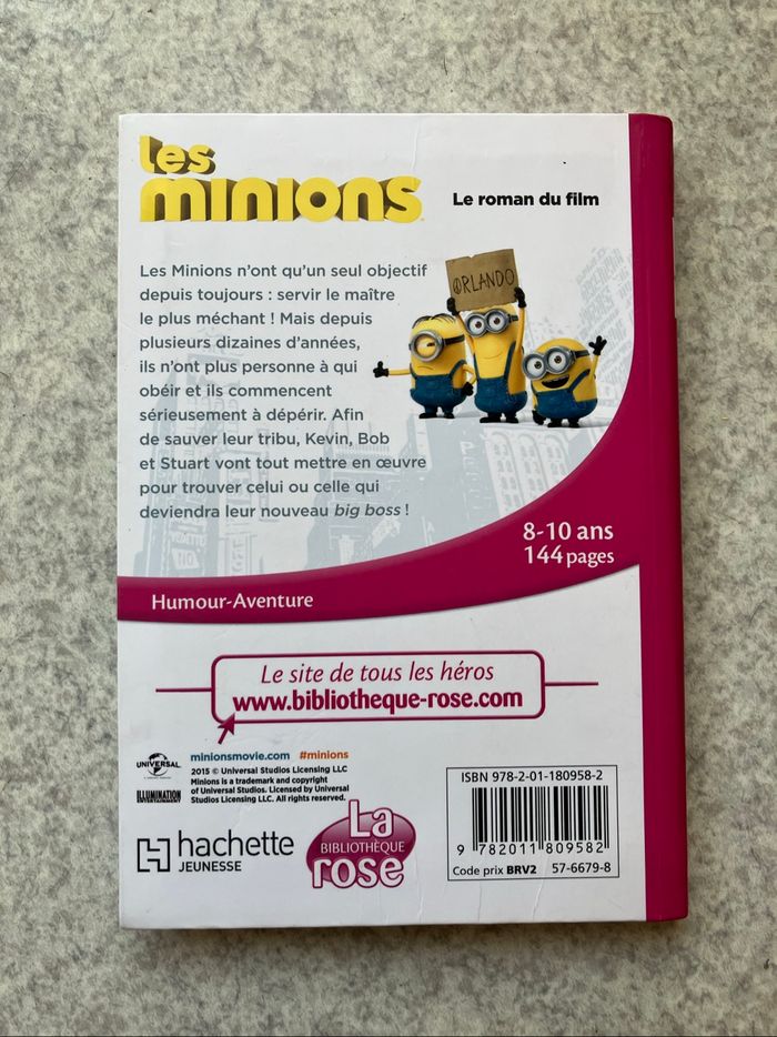 Les minions: le roman du film (1€50) - photo numéro 2