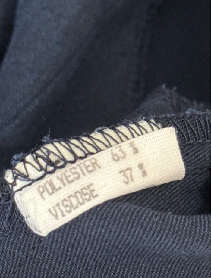 Blazer bleu marine manches courtes - photo numéro 7