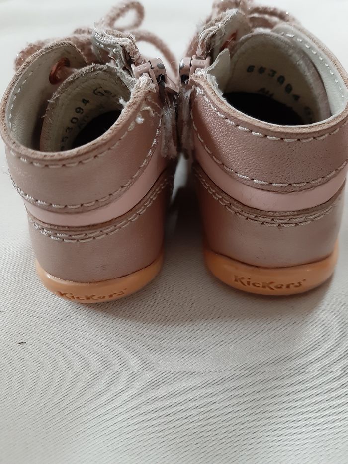 Chaussures premiers pas fille - Kickers - 19 - photo numéro 8