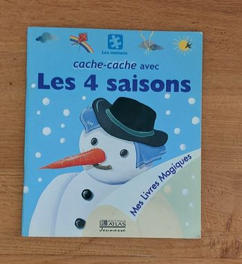 Cache cache avec Les 4 saisons - mes livres magiques 