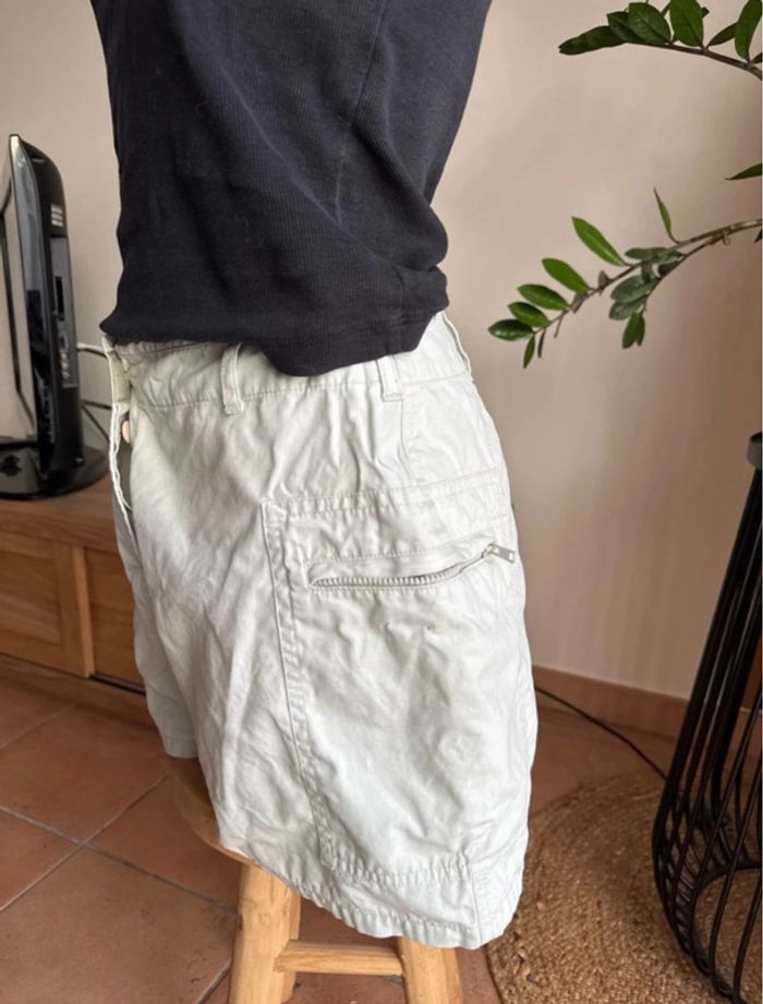 Short en coton beige - photo numéro 2