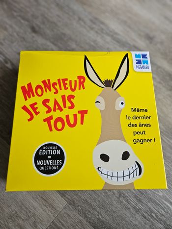 Monsieur je sais tout - jeu de société 