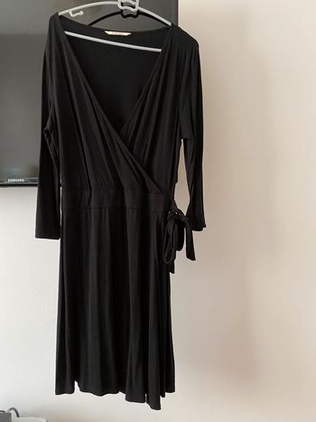 Robe noire camaïeu porte feuille