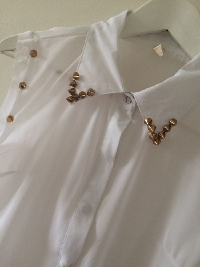 Haut blanc neuf taille S - photo numéro 2