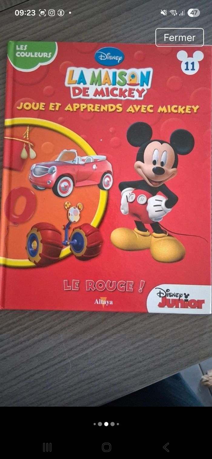 Livres la maison de Mickey Disney - photo numéro 4